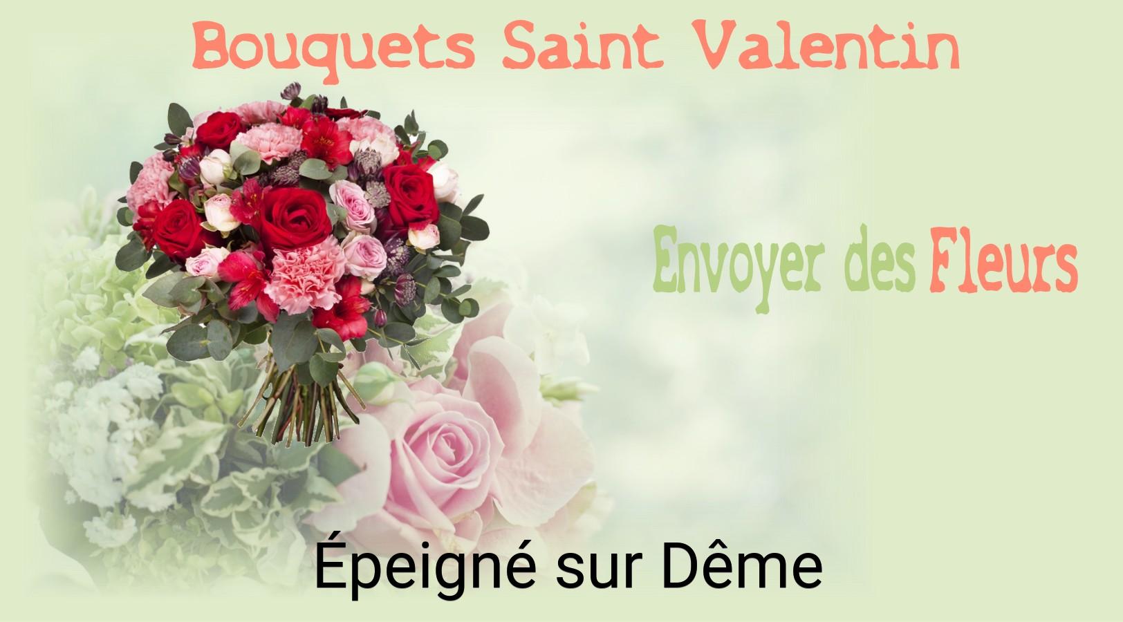Roses de Saint-Valentin livrées à Épeigné-sur-Dême